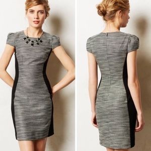 Anthropologie Tweed Pencil Dress